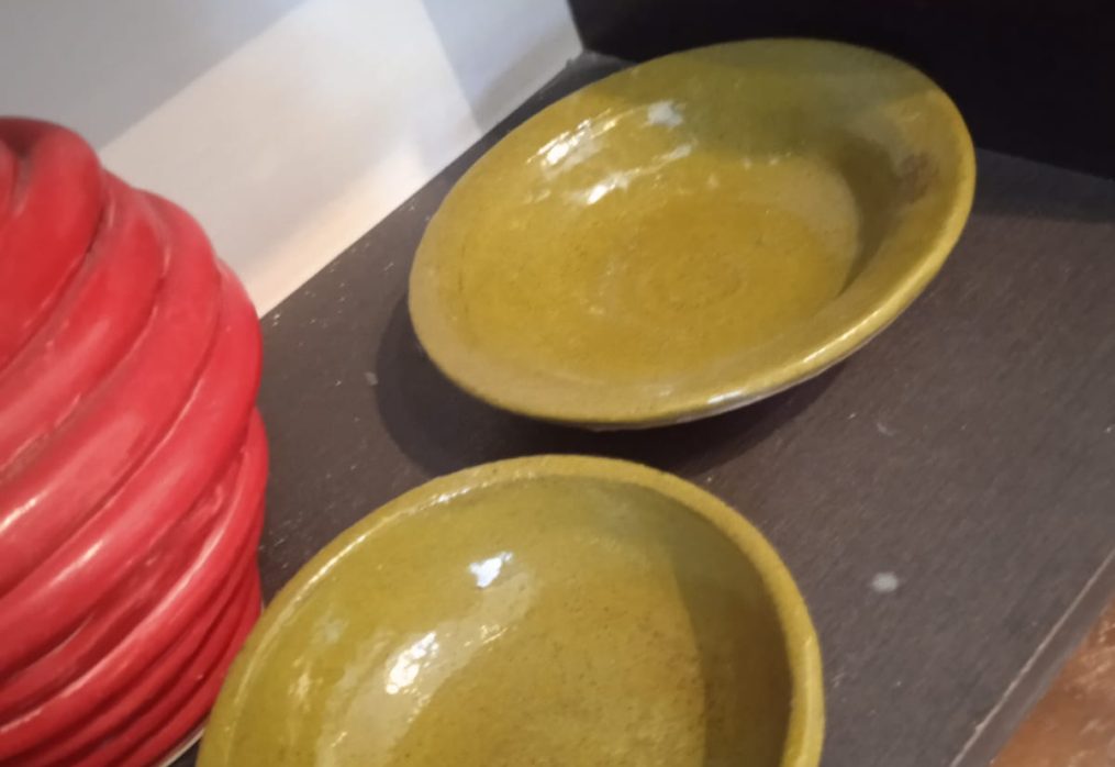 Kim Bagatto Green small plates $50 & $75