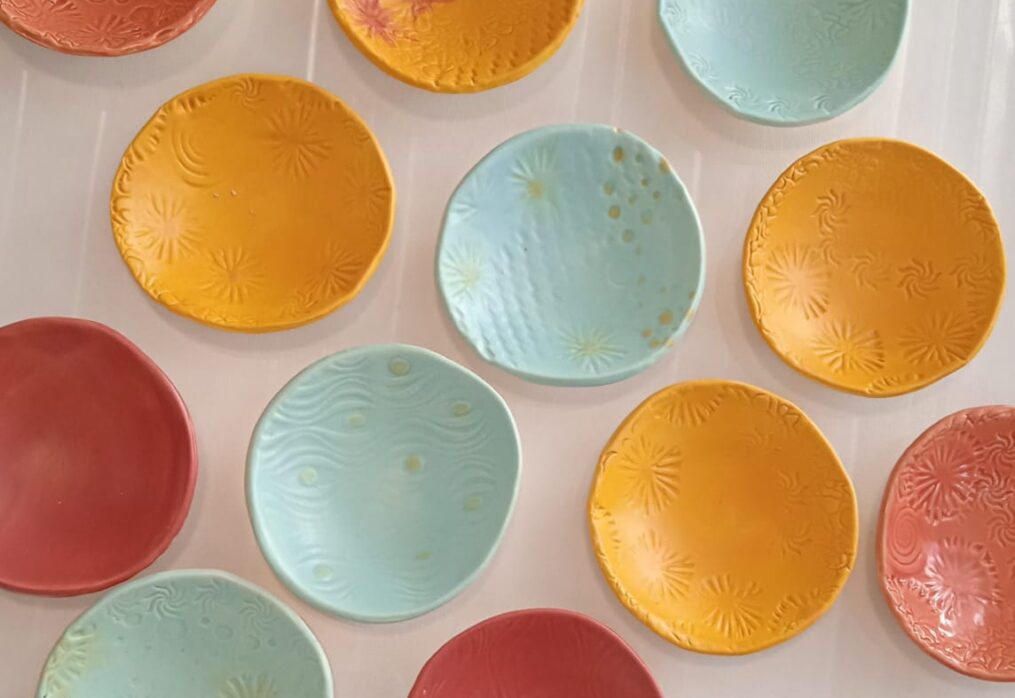 Tiny Matte plate by Kim Bagatto