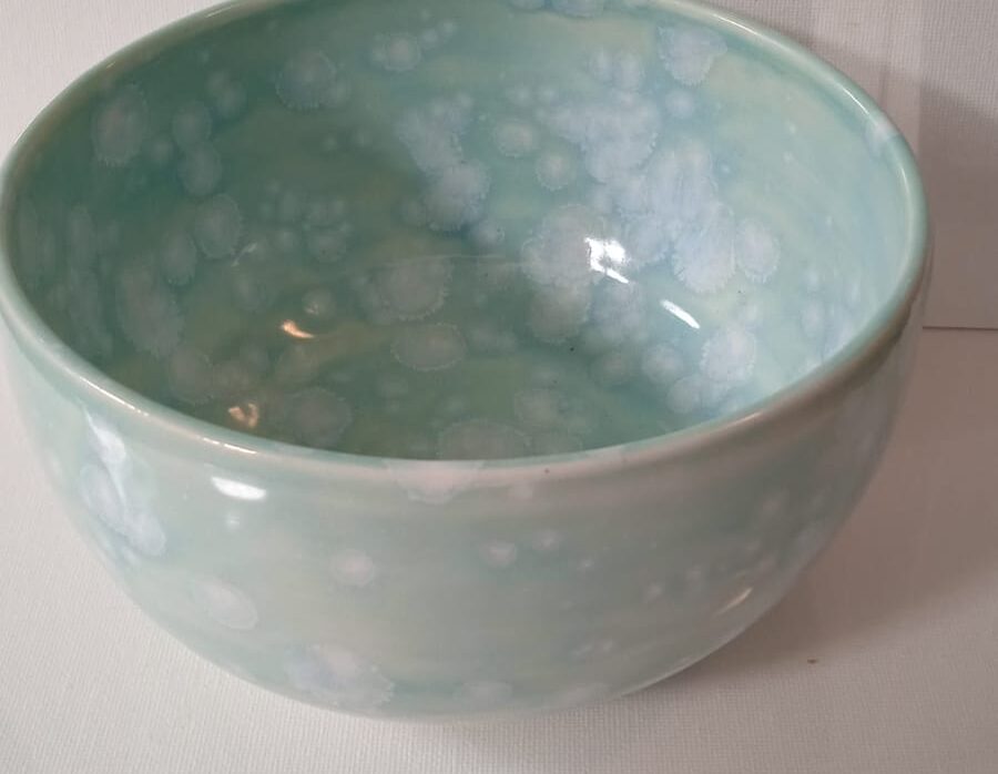 Baby blue bowl